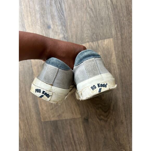 Navy and Grey Suede Pro Keds Size 7.5 - Picture 8 of 10